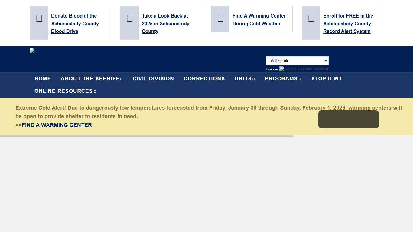 Schenectady County Sheriff's Office Schenectady County