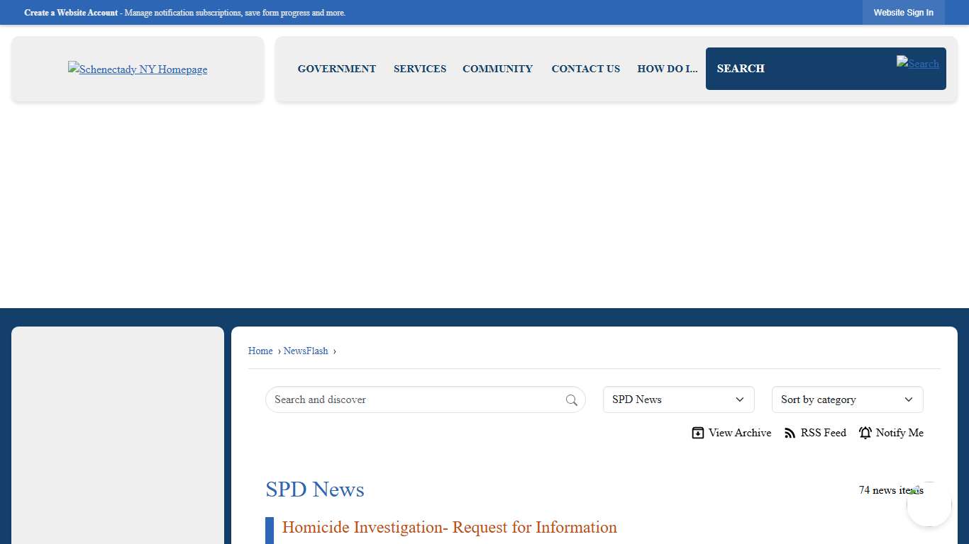 News Flash • Schenectady, NY